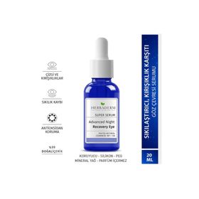 Herbaderm Super Serum Gece Boyunca Yoğun Onarıcı 20 ml Göz Serumu