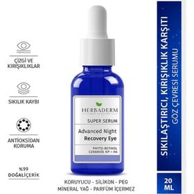 Herbaderm Super Serum Gece Boyunca Yoğun Onarıcı 20 ml Göz Serumu