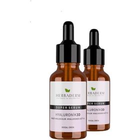 Herbaderm Süper Serum Hyaluronik 3D 2x30 ml Serum