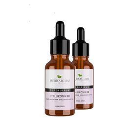 Herbaderm Süper Serum Hyaluronik 3D 2x30 ml Serum