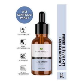 Herbaderm Süper Serum Lumiskin 2x30 ml Yüz Serumu