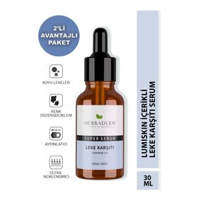 Herbaderm Süper Serum Lumiskin 2x30 ml Yüz Serumu