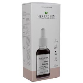 Herbaderm Superserum AHA%10 BHA%2 Kırmızı Yosun 30 ml Yüz Peelingi