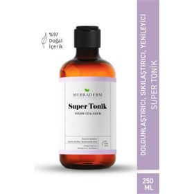 Herbaderm Vegan Collagen Dolgunlaştırıcı 250 ml Super Tonik