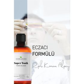 Herbaderm Vegan Collagen Dolgunlaştırıcı 250 ml Super Tonik