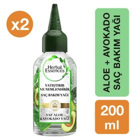 Herbal Essences 100 ml x2 Sülfatsız Aloe ve Avokado Sprey Yağ