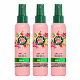 Herbal Essences 3x145 ml Kadifemsi Yumuşaklık Gül Kokulu Hepsi Bir Arada Ağırlaştırmayan Sıvı Saç Kremi