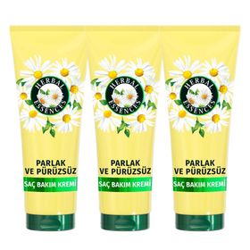 Herbal Essences 3x250 ml Parlak ve Pürüzsüz Papatya Kokulu Saç Bakım Kremi