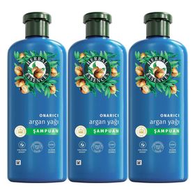 Herbal Essences 3x350 ML Onarıcı Argan Yağı Şampuan