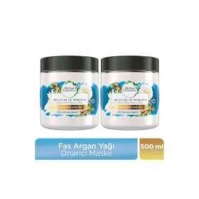 Herbal Essences Fas Argan Yağı Onarıcı 2x250 ml Saç Maskesi
