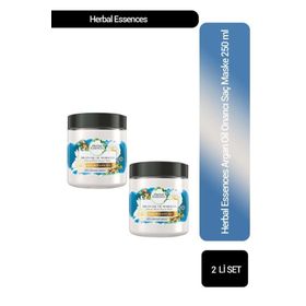 Herbal Essences Fas Argan Yağı Onarıcı 2x250 ml Saç Maskesi