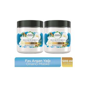 Herbal Essences Fas Argan Yağı Onarıcı 2x250 ml Saç Maskesi