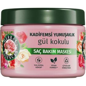Herbal Essences Kadifemsi Yumuşaklık 4x300 ml Gül Kokulu Saç Bakım Maskesi