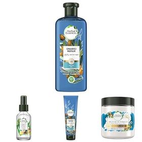 Herbal Essences Vegan Şampuan Onarıcı Argan Yağı 400 ml Herbal Essences Saç Bakım Sprey Yağ Argan Yağı Aloe Onarıcı 100 ml Vegan Saç Bakım Kremi Onarıcı 275 ml Argan Yağı