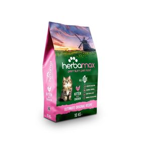 Herbamax Premium Tavuklu Yavru Özel 10 kg Kedi Maması