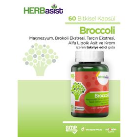 Herbasist Broccoli Magnezyum 60 Kapsül