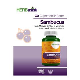 Herbasist Sambucus 30 Çiğnenebilir Tablet