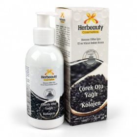 Herbeauty Çörek Otu 150 ml Yağı Kolajen