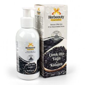 Herbeauty Çörek Otu 150 ml Yağı Kolajen