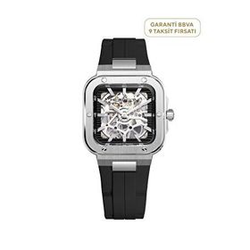 Herbelin 1646SQ14CA Cap Camarat Square Automatic Skeleton Çelik Erkek Kol Saati