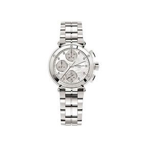 Herbelin Newport Chronograph 35688B89 Pırlantalı Çelik Kadın Kol Saati
