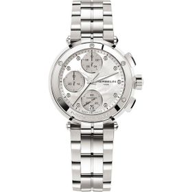 Herbelin Newport Chronograph 35688B89 Pırlantalı Çelik Kadın Kol Saati