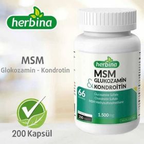 Herbina Glukozamin Kondroitin MSM 200 Tablet