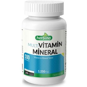 Herbina Multivitamin Mineral 1250 mg 200 Tablet