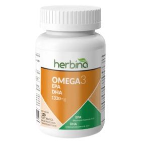 Herbina Omega 3 Balık Yağı 120 Softjel Takviye Edici Gıda