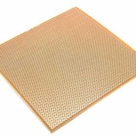 Herbirivar 12x13 cm Geniş Delikli Bakır Plaket