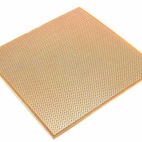 Herbirivar 12x13 cm Geniş Delikli Bakır Plaket