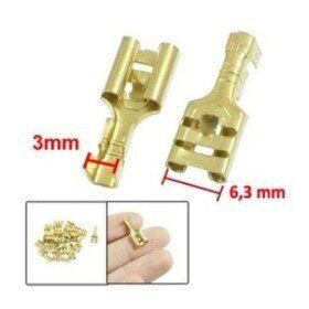 Herbirivar HF-1D 6.3-20 mm P300 Dişi Sarı Akü Soketi