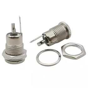 Herbirivar IC258C 2.1 mm İçi Metal 12 mm DC Jak