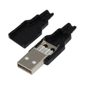 Herbirivar IC264A Monteli Plastik Kapalı Jak Usb Erkek Kablo