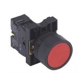 Herbirivar LAY5-EA42 22 mm Ters Kontak Kırmızı Buton