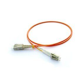 Herbirivar LSZH Patch Cord SC UPC-LC UPC MM 50 125 1 mt Fiber Optik Kablo