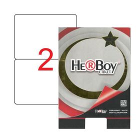 Herboy HB-1002 199,6x143,5mm Beyaz Lazer Etiket