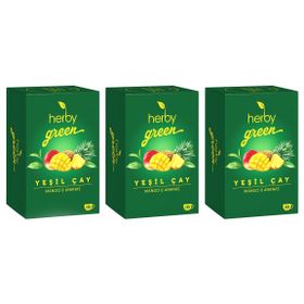Herby 18'li Mango ve Ananas Yeşil Çay