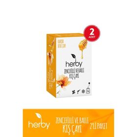 Herby 2'li Zencefil Ballı Kış Çayı