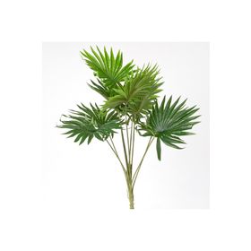 Herdekora Fan Palmiye Demeti Gerçek Dokulu 9 Yaprak Yeşil 48 cm Yapay Bitki