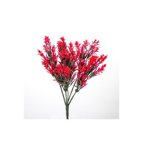 Herdekora Kırmızı 40 cm Uv Korumalı Yapay Nergis Bitkisi