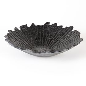 Herdekora Siyah 35x8x34 cm Dekoratif Metal Kase