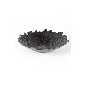 Herdekora Siyah 35x8x34 cm Dekoratif Metal Kase