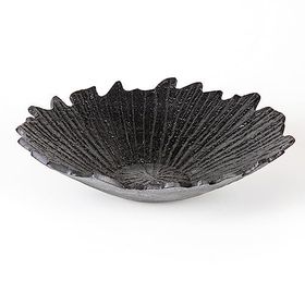 Herdekora Siyah 35x8x34 cm Dekoratif Metal Kase