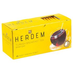 Herdem 25'li Poşet Siyah Çay
