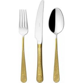 Herdmar Güell Yarı Gold 87 Parça Çatal Kaşık Bıçak Takımı