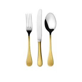 Herdmar Rocco Yarı Gold 87 Parça Çatal Kaşık Bıçak Takımı