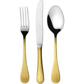 Herdmar Rocco Yarı Gold 87 Parça Çatal Kaşık Bıçak Takımı