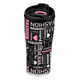 Herevin 440 ml Fashion Desenli Konik Kahve Kupası