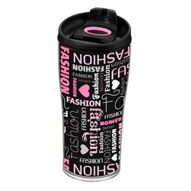 Herevin 440 ml Fashion Desenli Konik Kahve Kupası